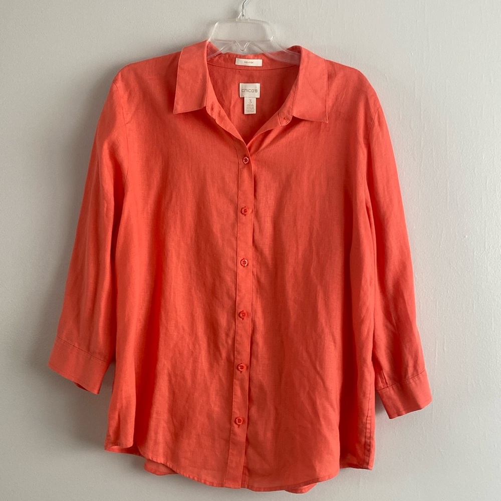 Chico's shirt size 3